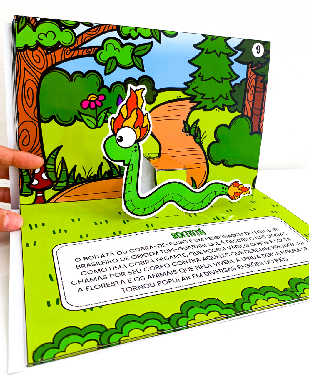 Livro 3D Folclore Brasileiro