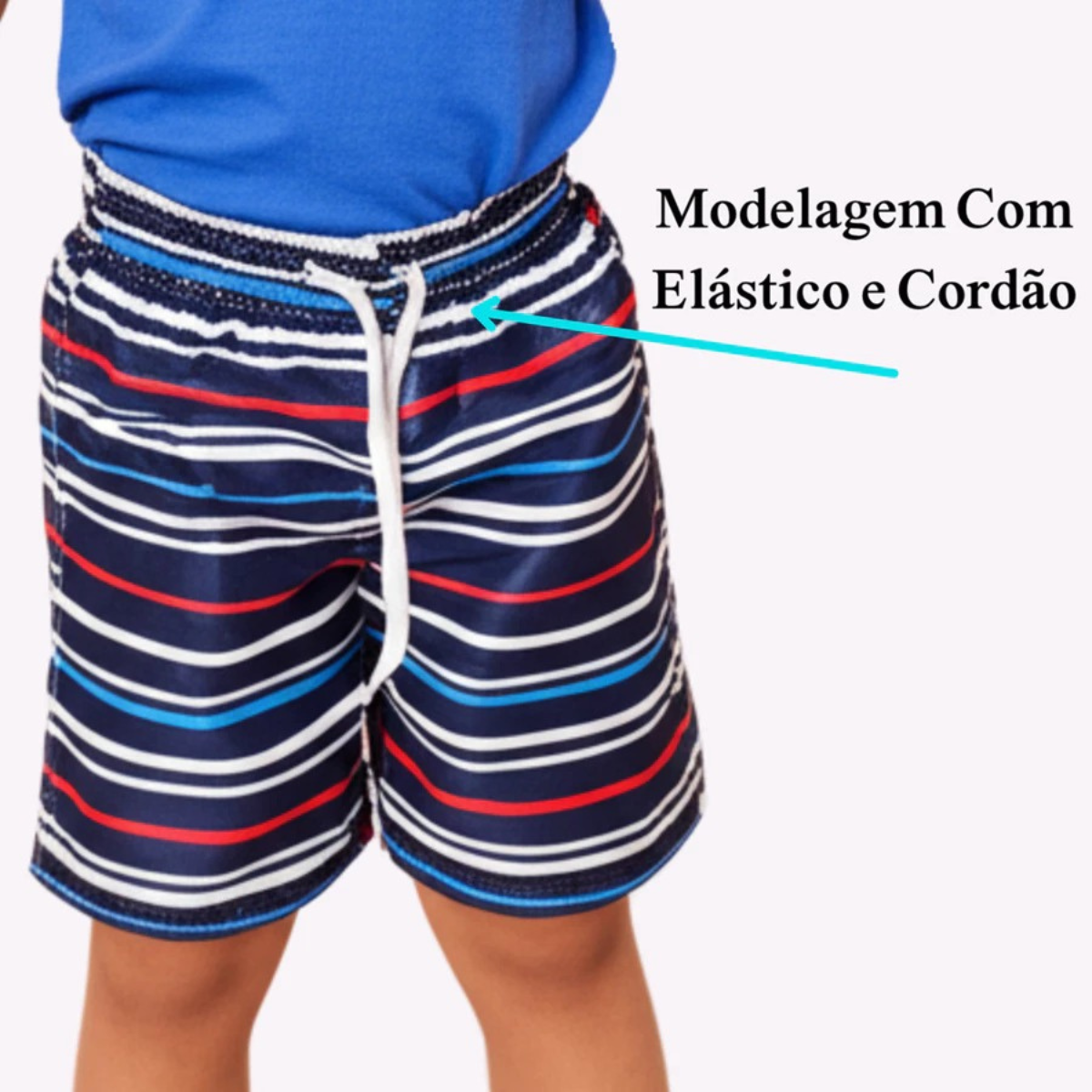 Bermudas Infantil Grade De 1 Aos 10 Anos Com Estapadas Coloridas E Criativas