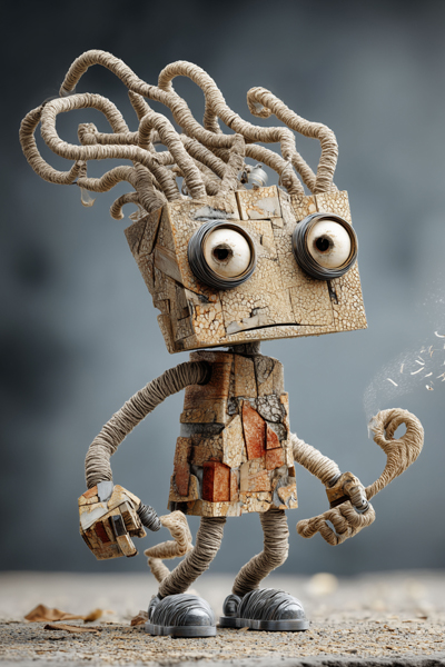 Boneco de Lixo 1