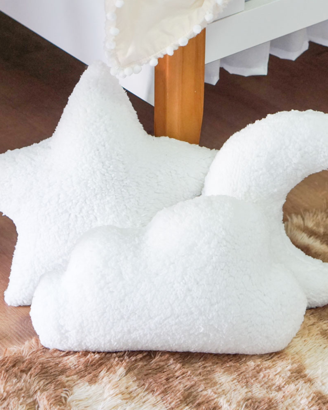 Almofada Decorativa Estrela Sherpa Soft Fofinha⁷