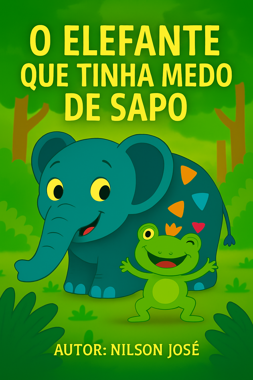 O ELEFANTE QUE TINHA MEDO DE SAPO (Livro Digital)