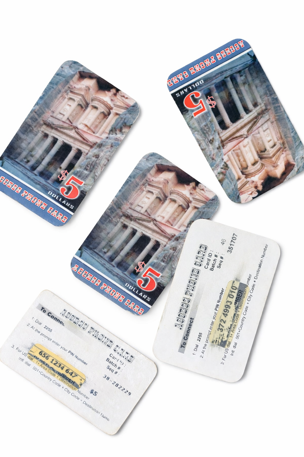 Cartão telefônico raro ACCESS PHONE CARD