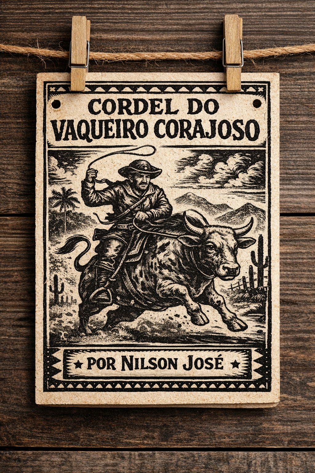 CORDEL DO VAQUEIRO CORAJOSO