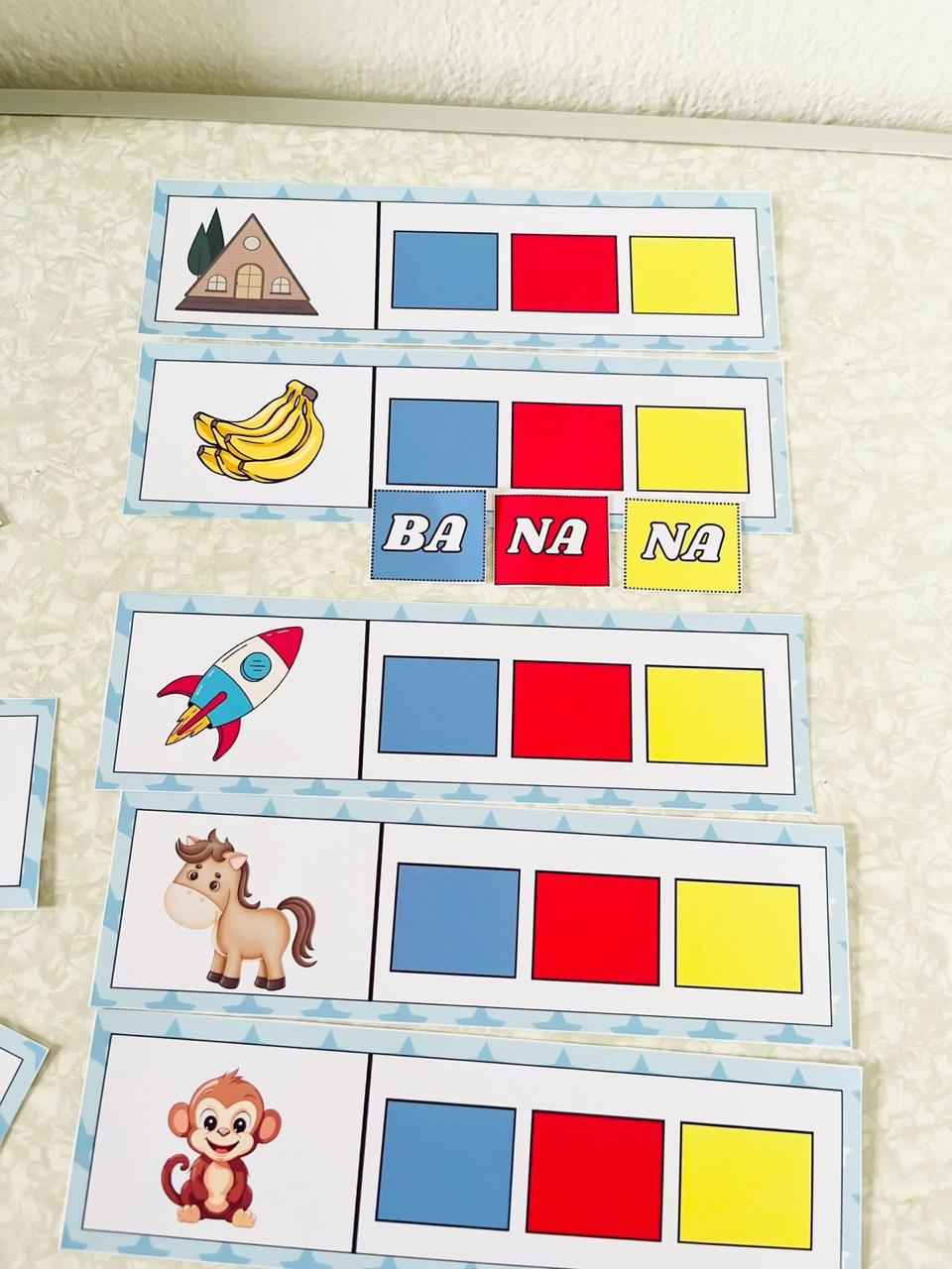 Cards silábicos