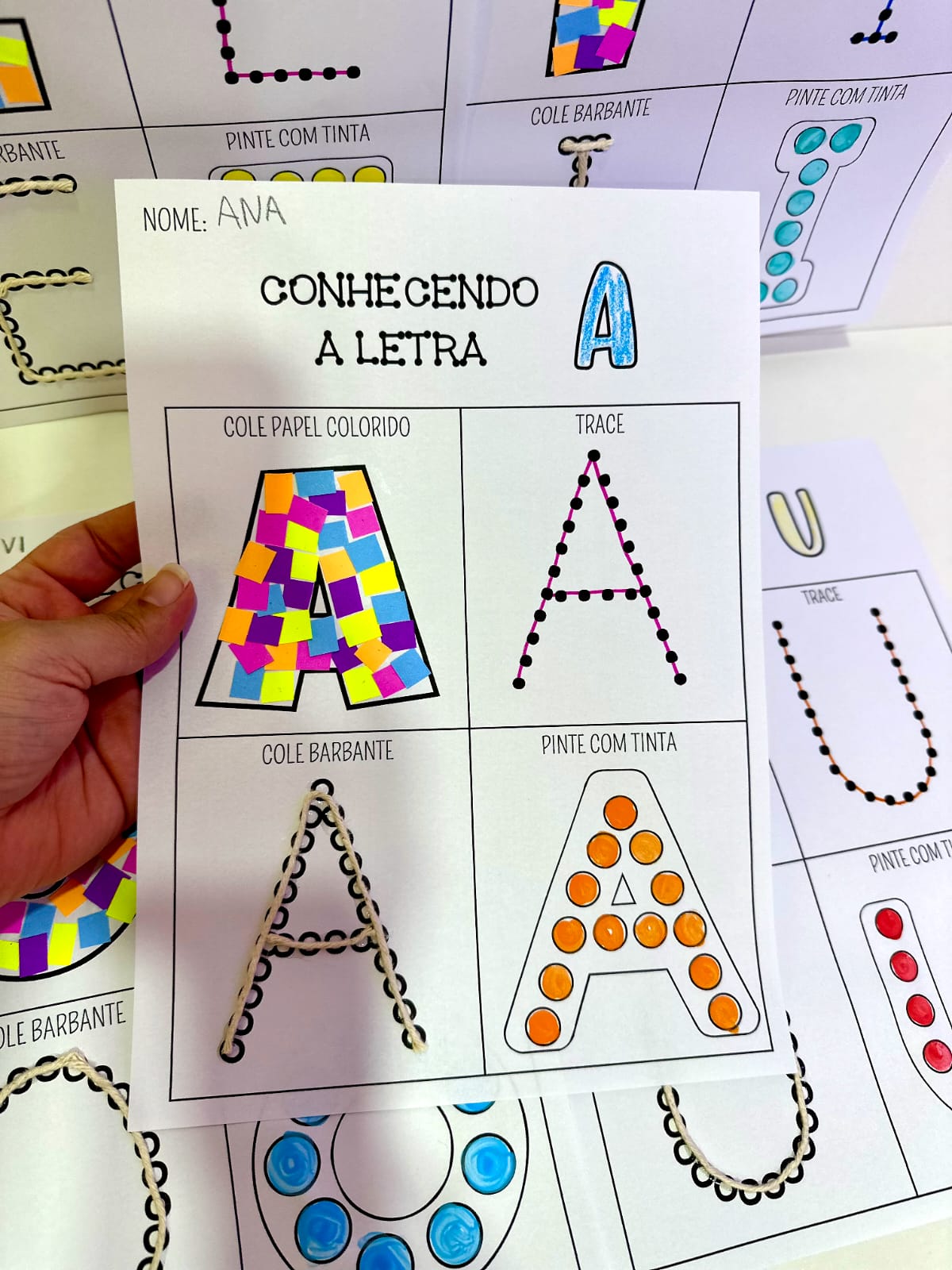 Conhecendo as letras