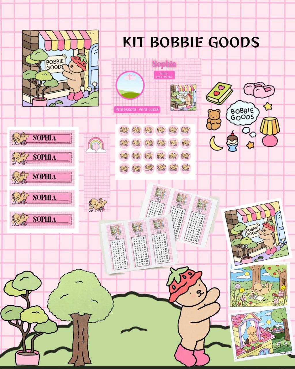 KIT ESCOLAR BOBBIE GOODS