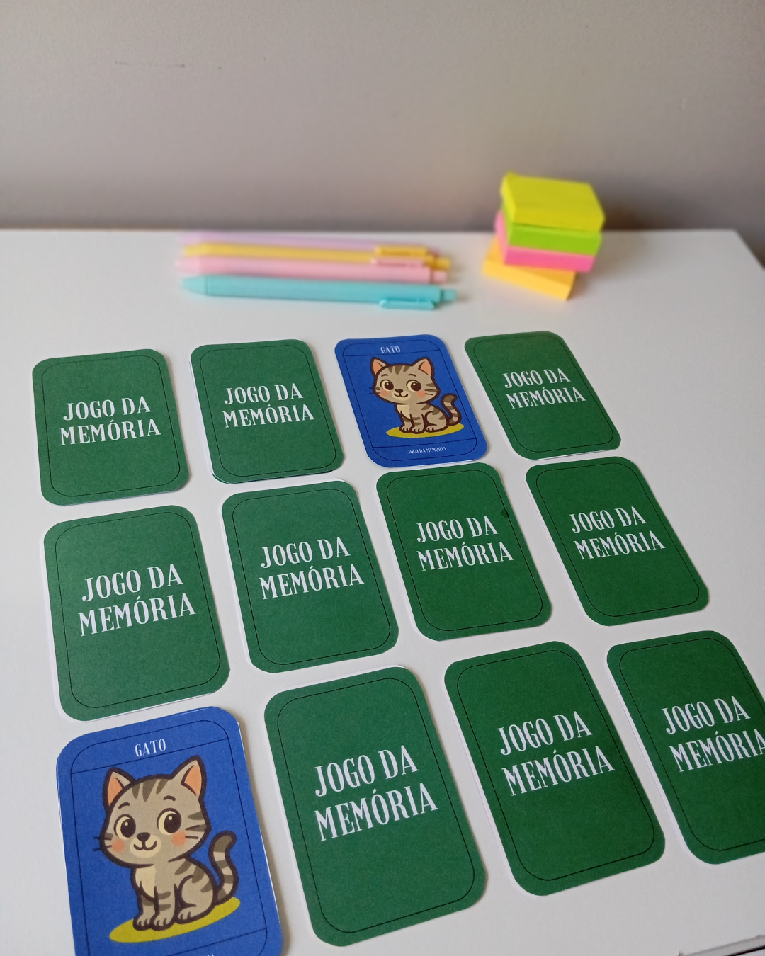 JOGO DA MEMÓRIA COM ANIMAIS