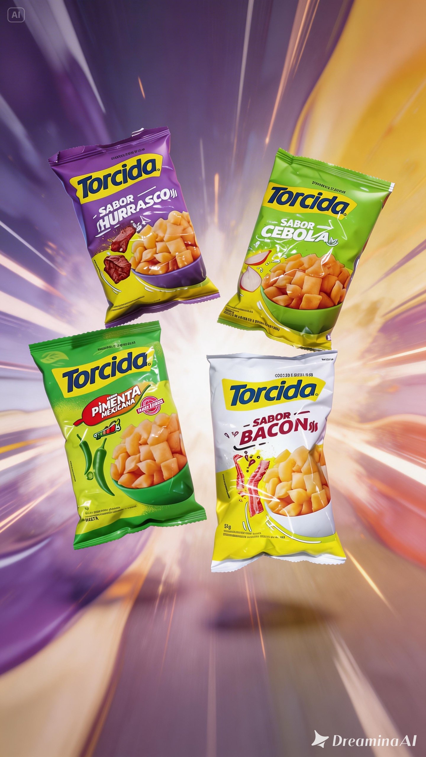 Salgadinho Torcida 35g Sabores Irresistíveis para Qualquer Hora
