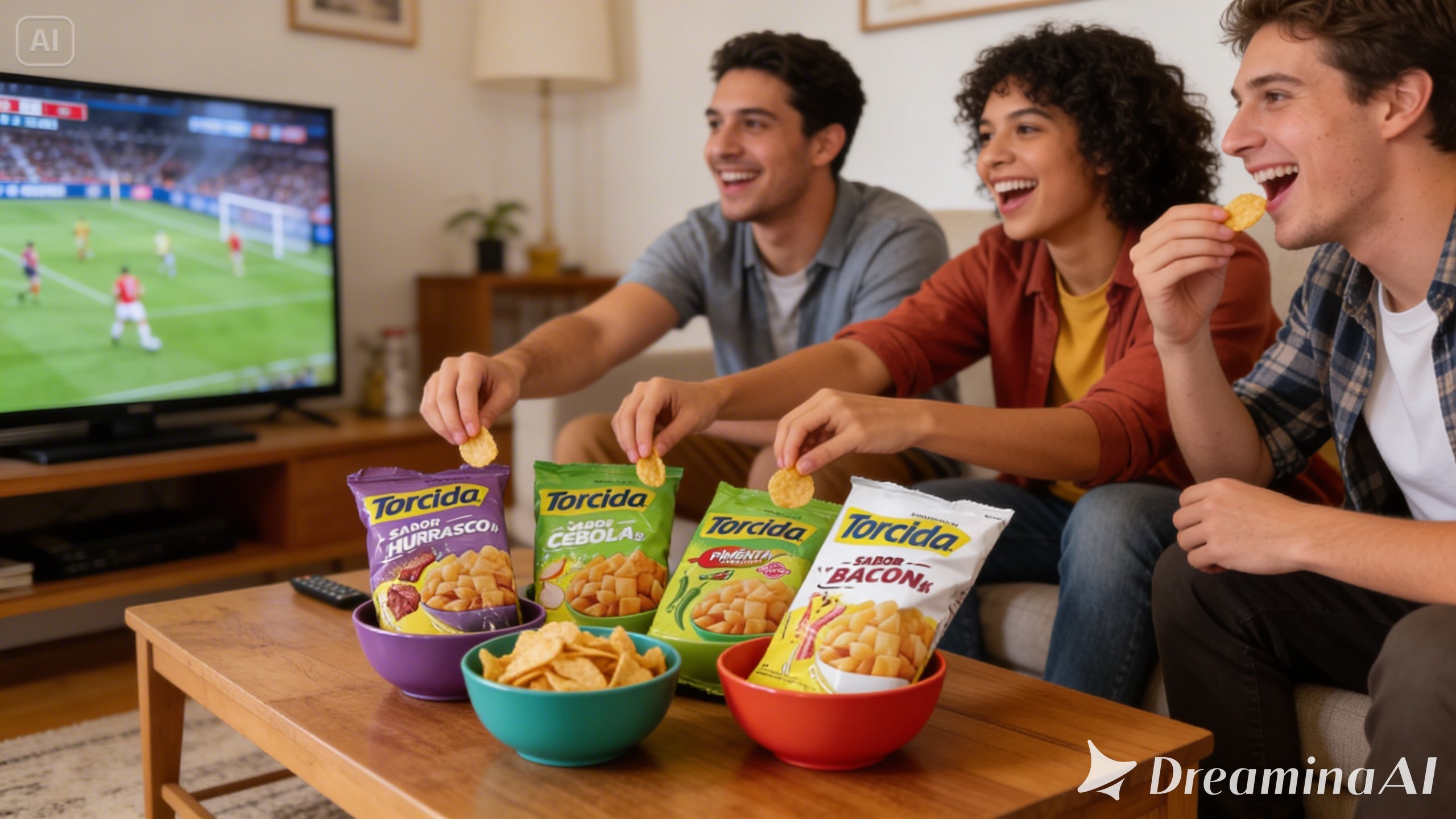Salgadinho Torcida 35g Sabores Irresistíveis para Qualquer Hora