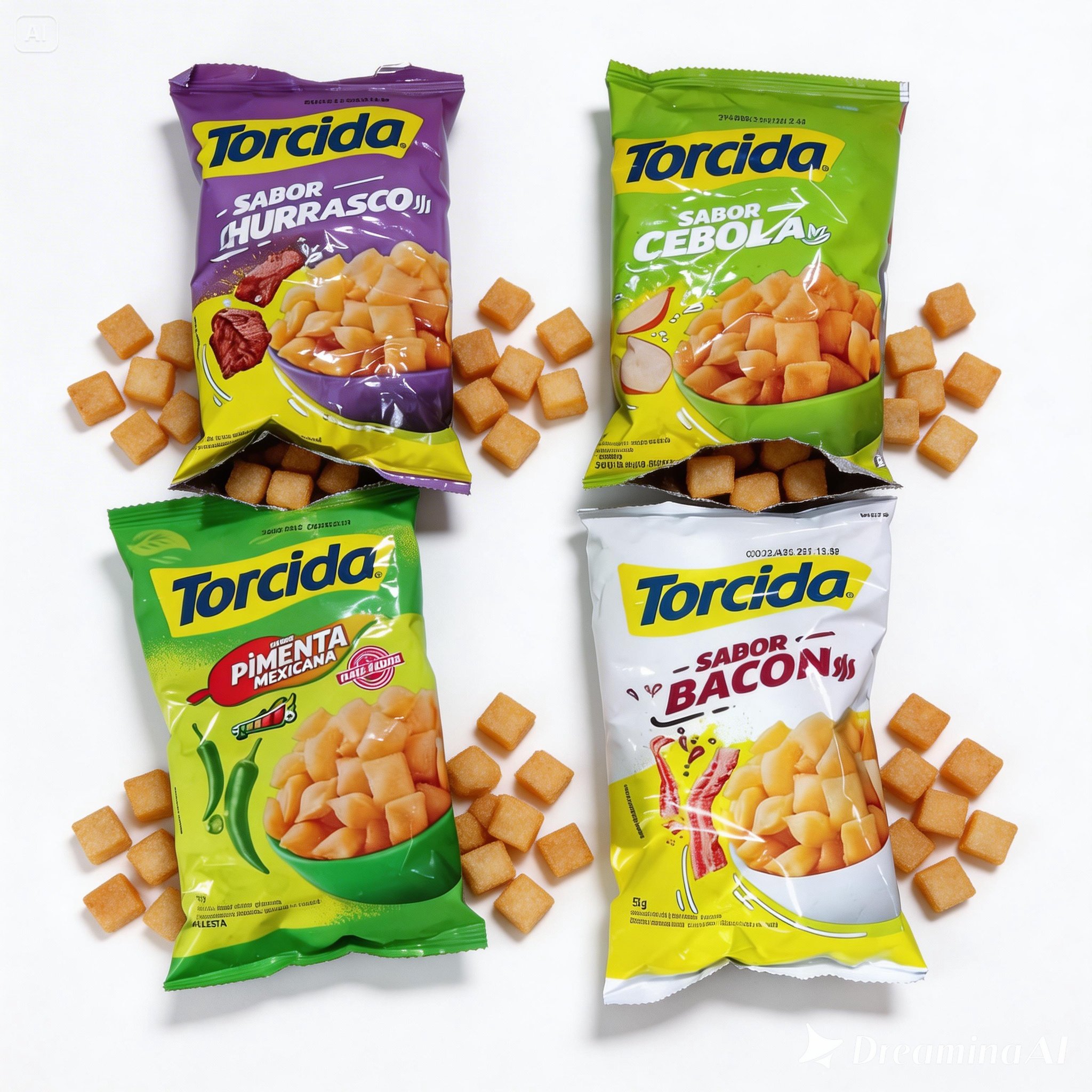 Salgadinho Torcida 35g Sabores Irresistíveis para Qualquer Hora