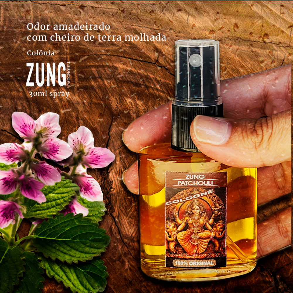Colônia z. Patchouli 30ml.