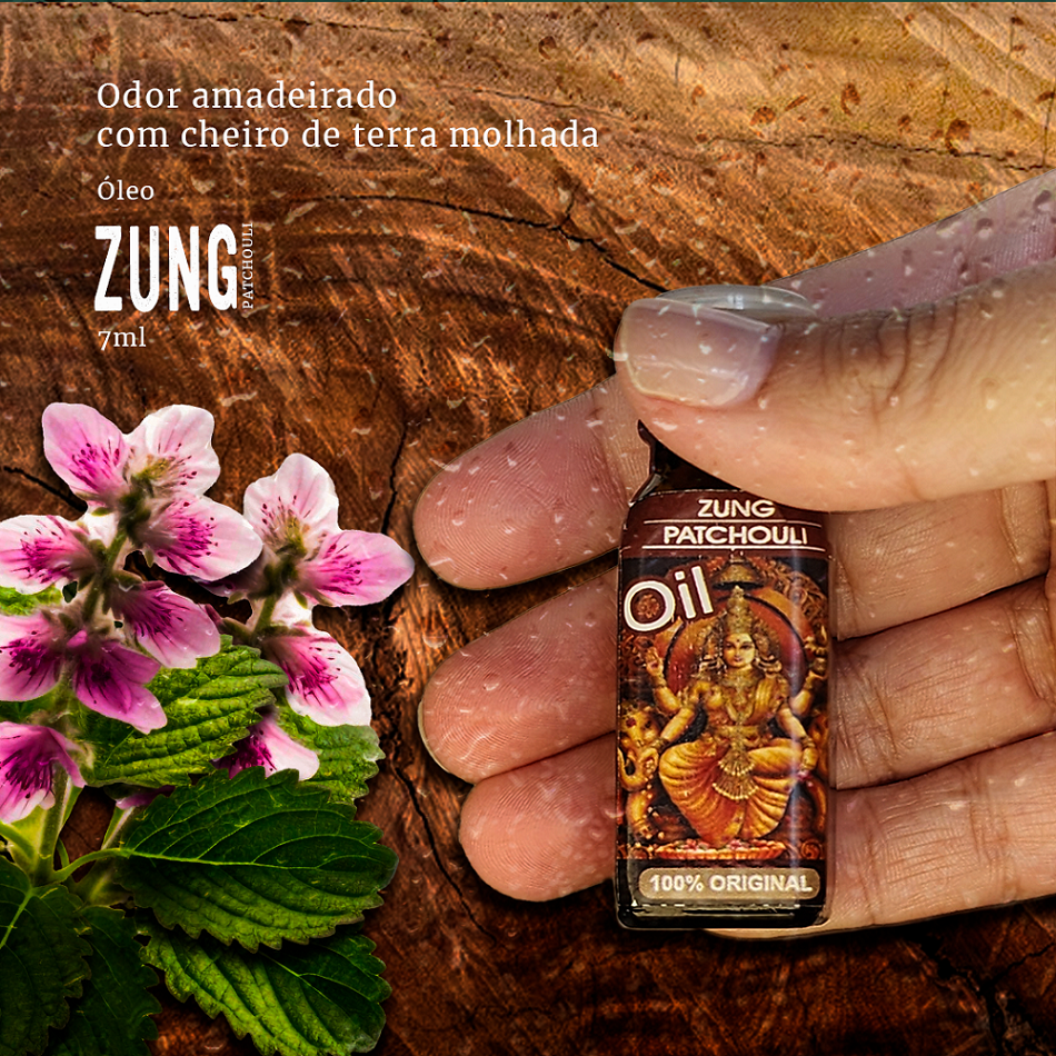 Óleo Essencial z. PATCHOULI 07ml.