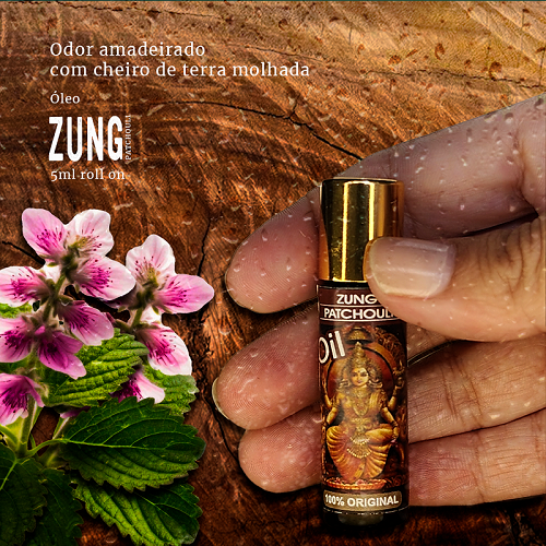 Óleo Essencial z.PATCHOULI - Roll-on 5ml. ORIGINAL