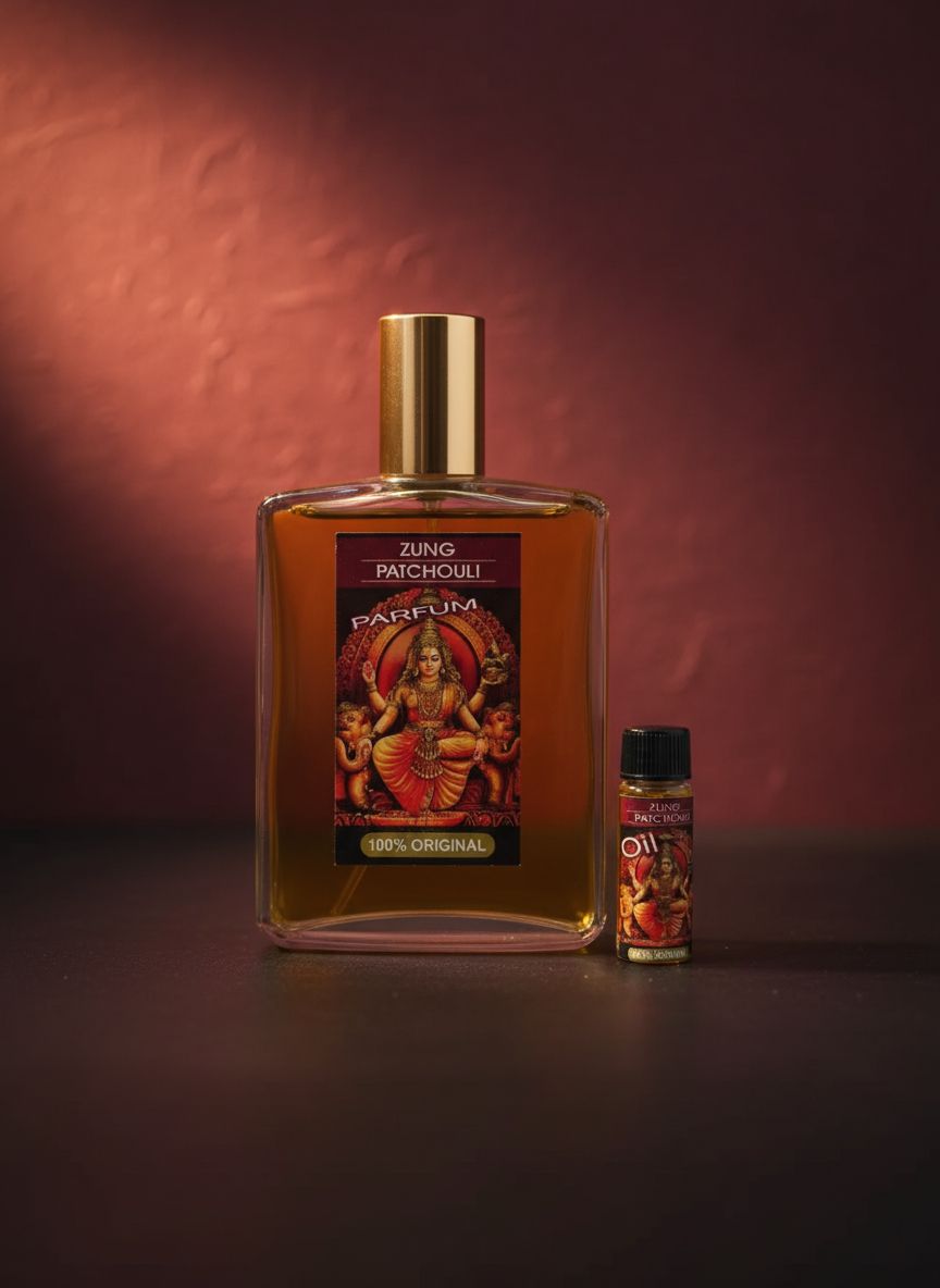 Kit Óleo e Perfume Z. Patchouli 5ml. e 100ml.