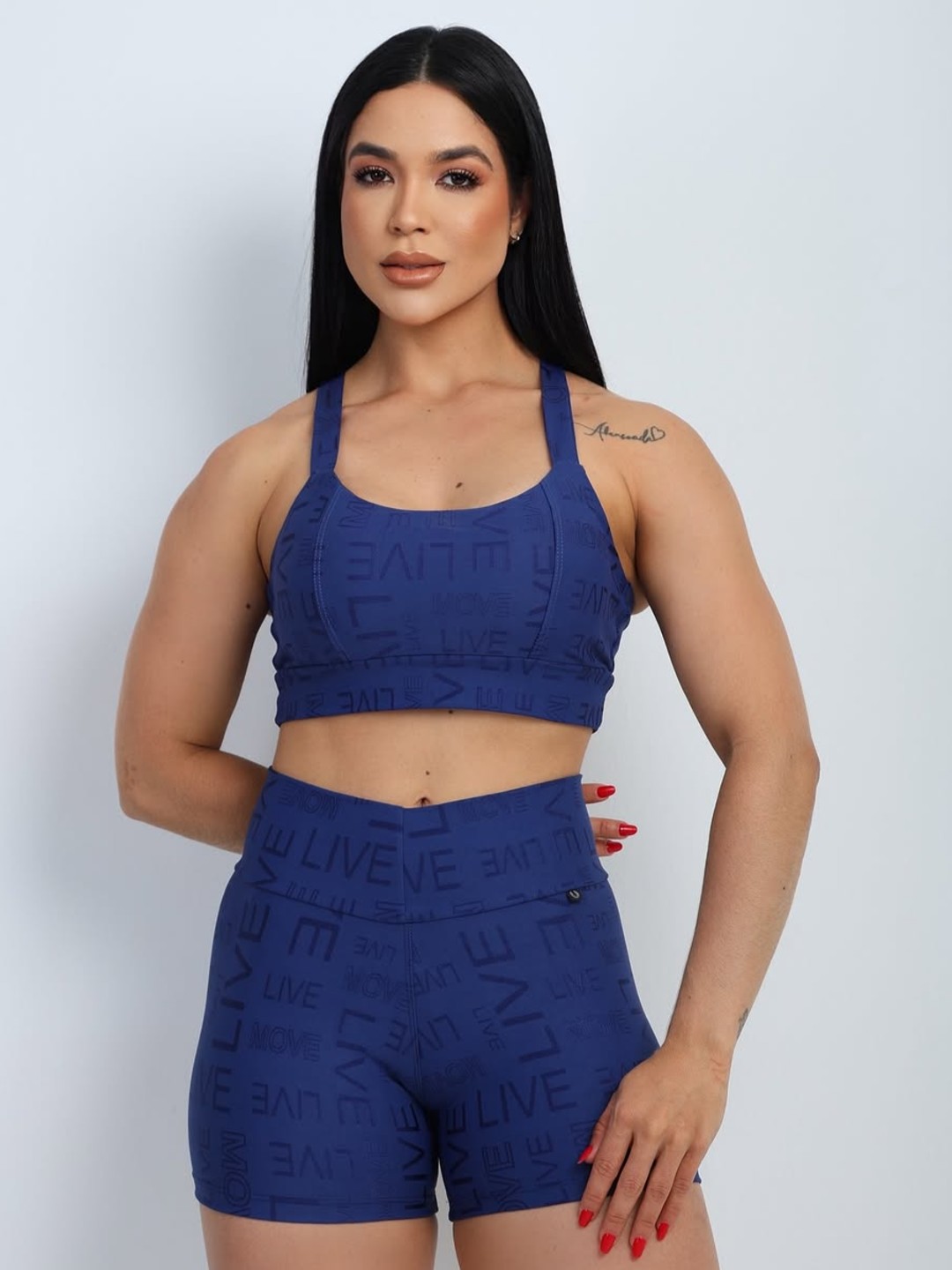 Conjunto Letras sem bolso