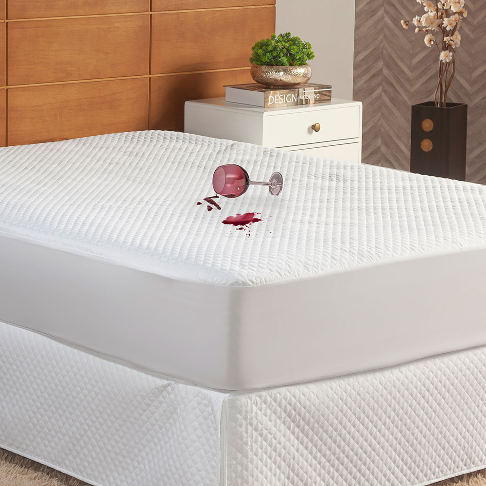 Capa Protetora de Colchão Impermeável Solteiro Matelado com Elástico