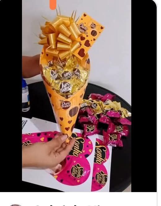 Cone Com Chocolates