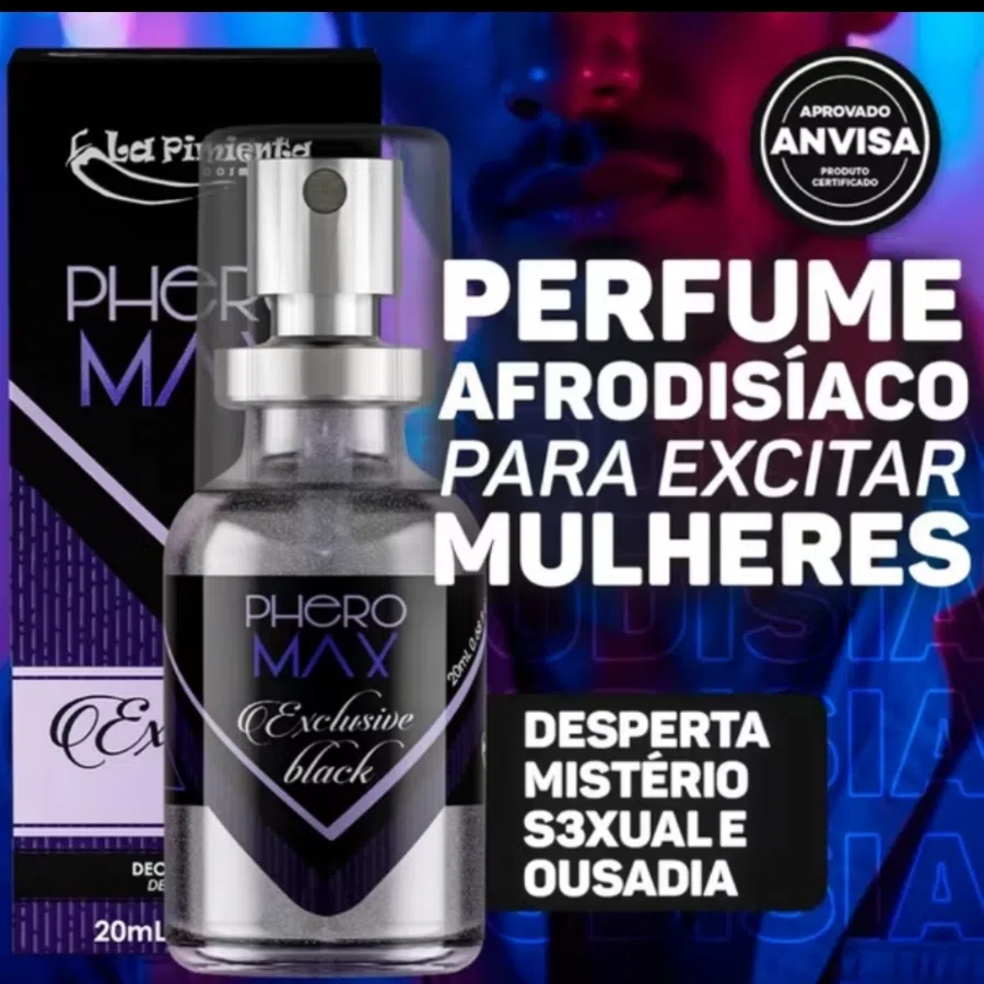 Phero Max Exclusive Black Masculino