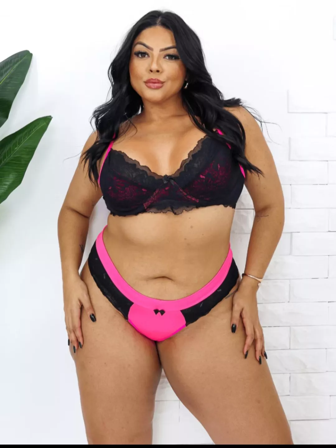 Conjunto Neon Plus Size