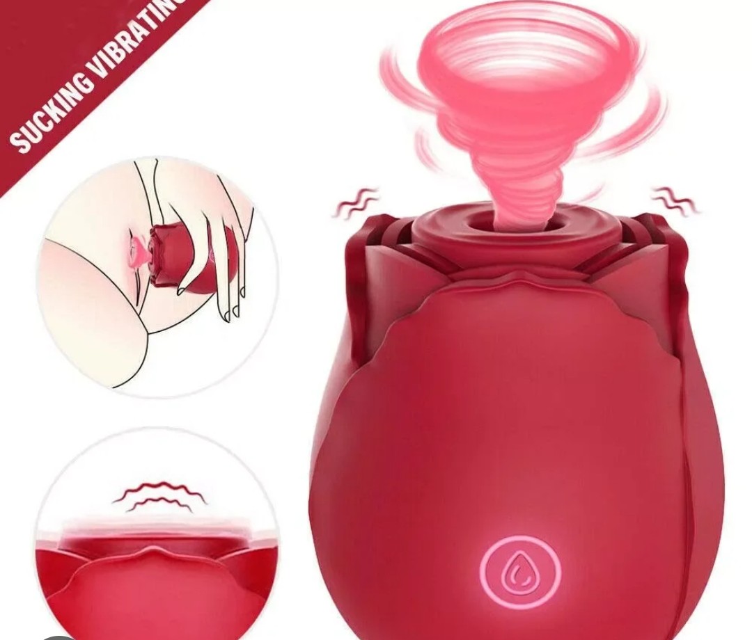 Vibrador e Sugador Clitoriano Recarregável