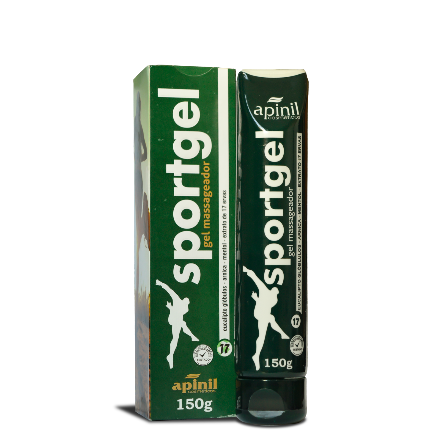 Gel Massageador Sportgel 150g Apinil Azul 150g