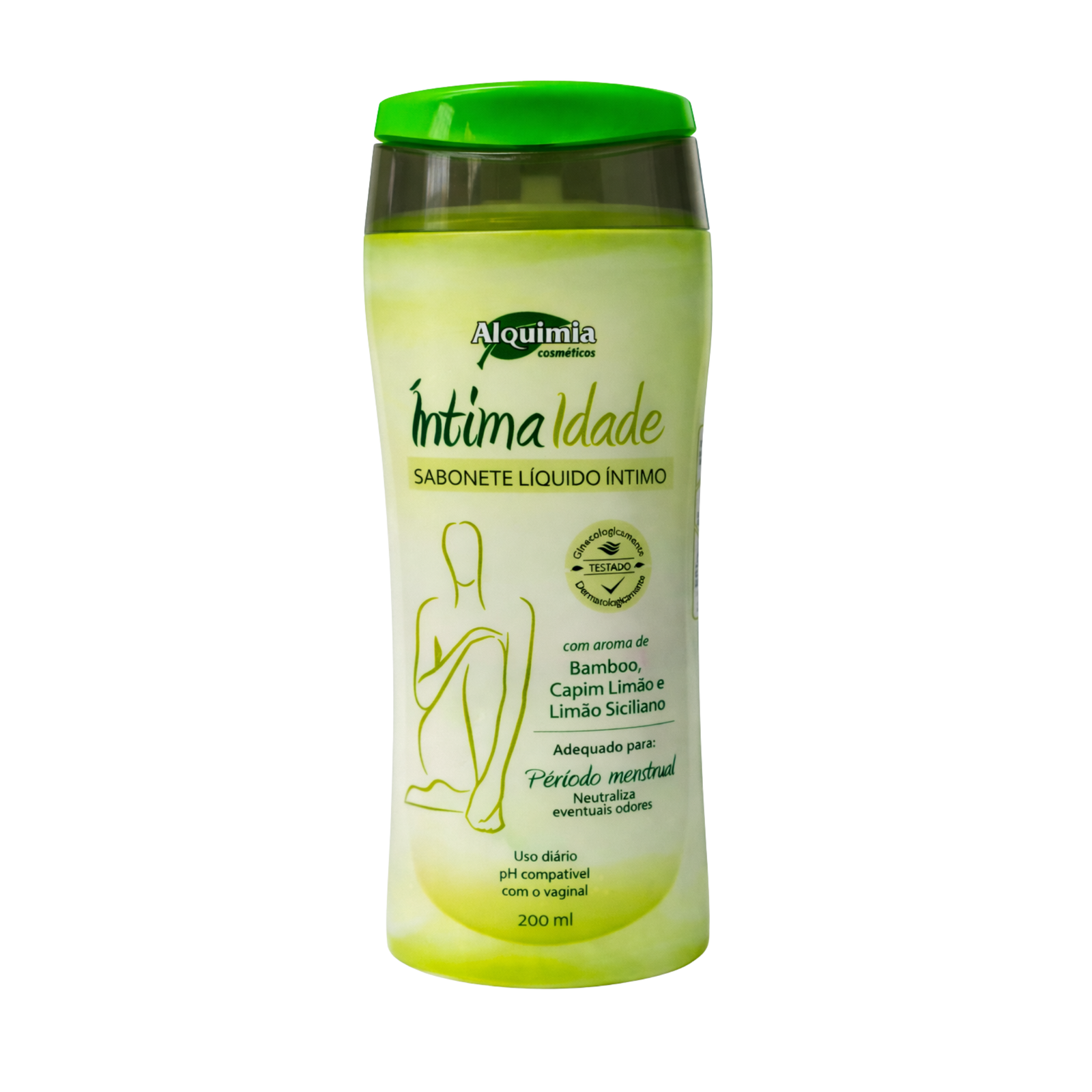 Sabonete Íntimo IntimaIdade Bamboo Capim Limão e Limão Siciliano