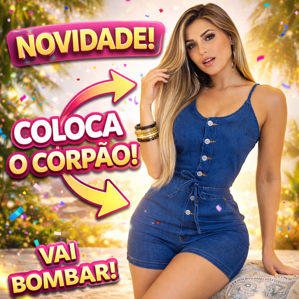 ESSE MACAQUINHO JEANS TÁ VIRALIZANDO! MODELAGEM PERFEITA DO P AO GG