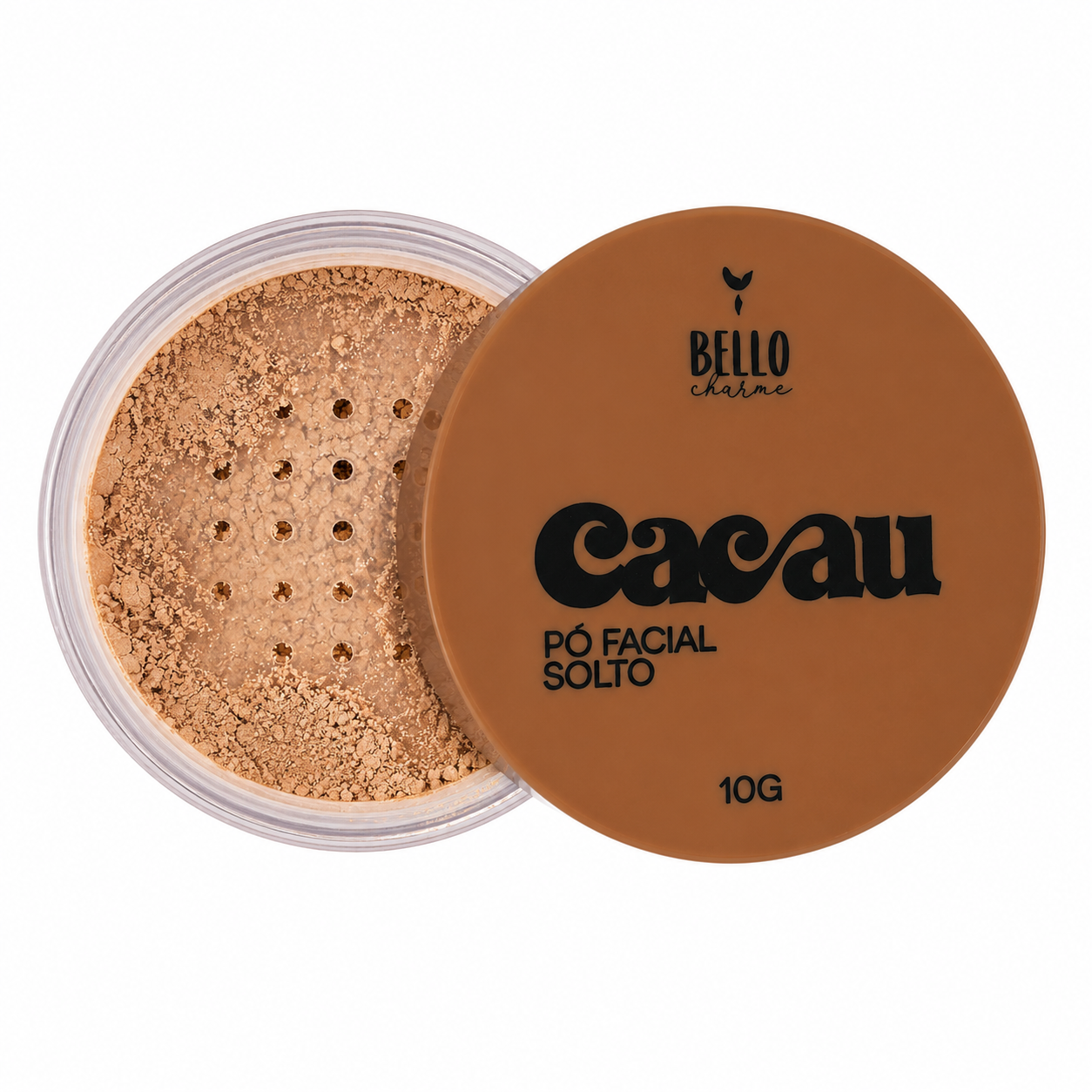 Pó Facial Solto Cacau