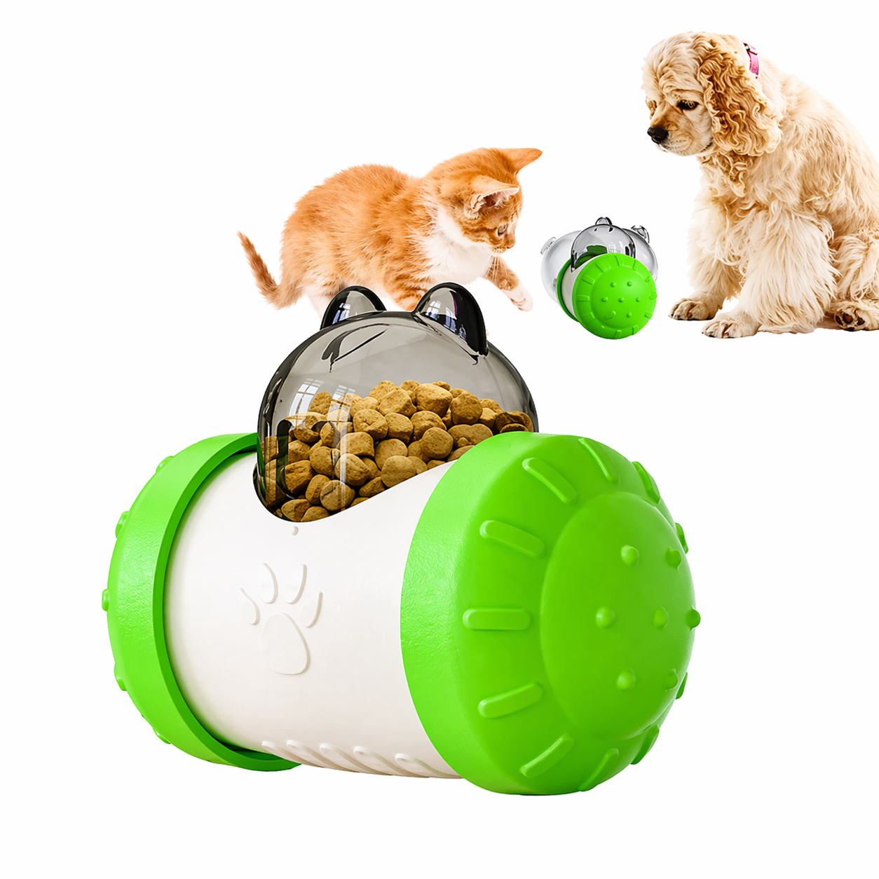 Brinquedo Dispensador de Ração Verde