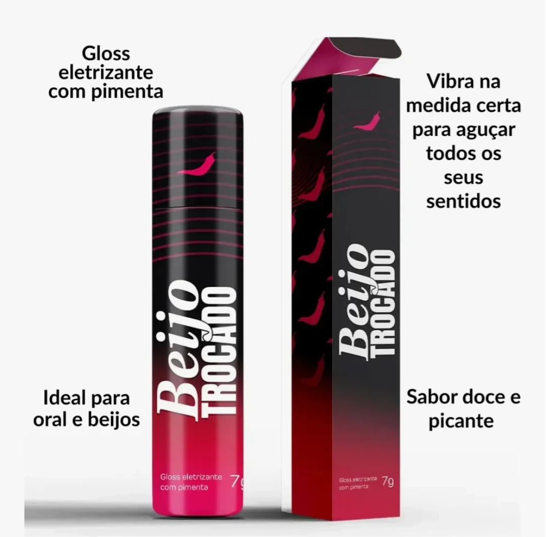 Gloss Eletrizante Beijo Trocado