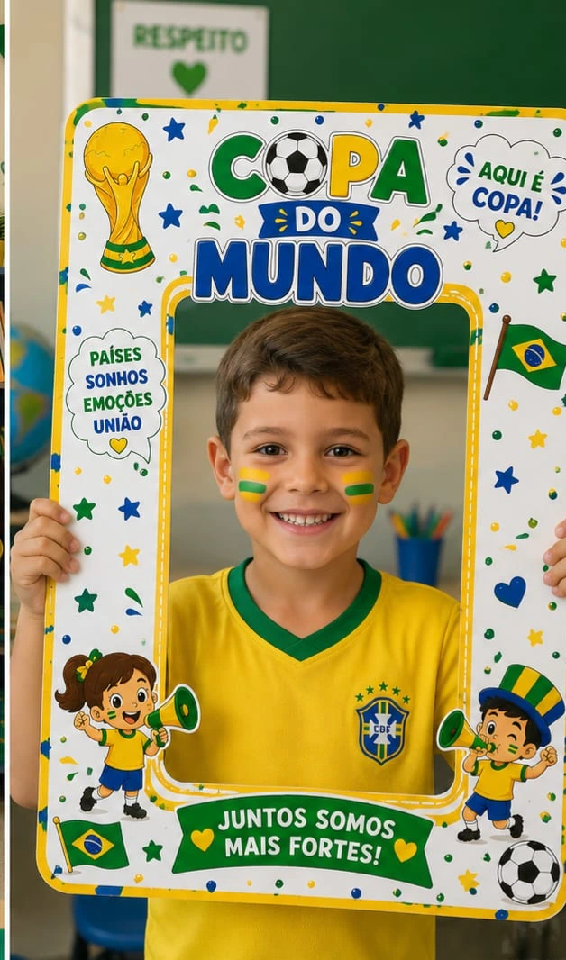 🏆 KIT COPA DO MUNDO – DECORAÇÃO E ACESSÓRIOS PEDAGÓGICOS