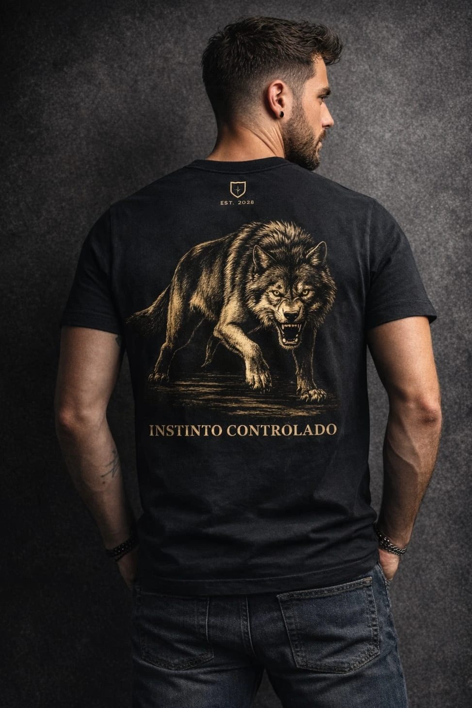 Camiseta Premium ( Lobo)