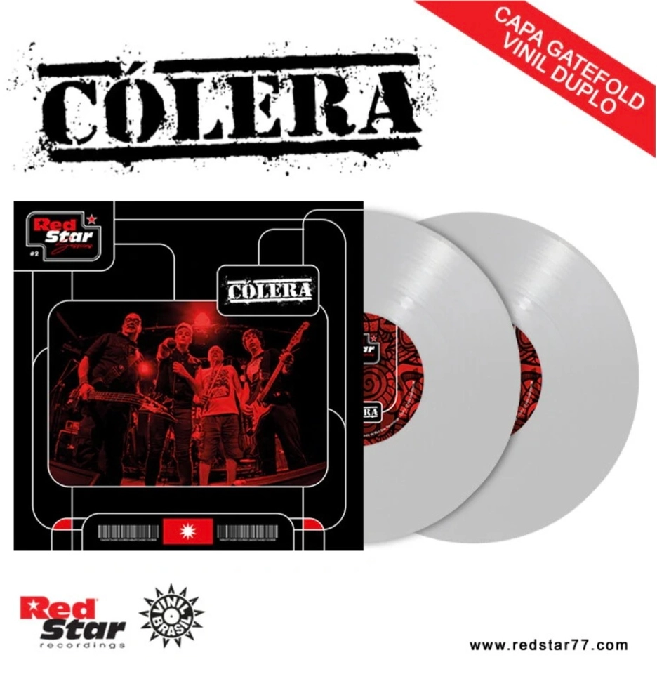 Lp Cólera - Red Star Session CÓLERA AO VIVO