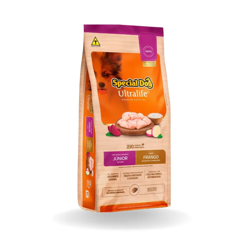 Special Dog Ultralife Filhote Porte Pequeno 10,1Kg Frango
