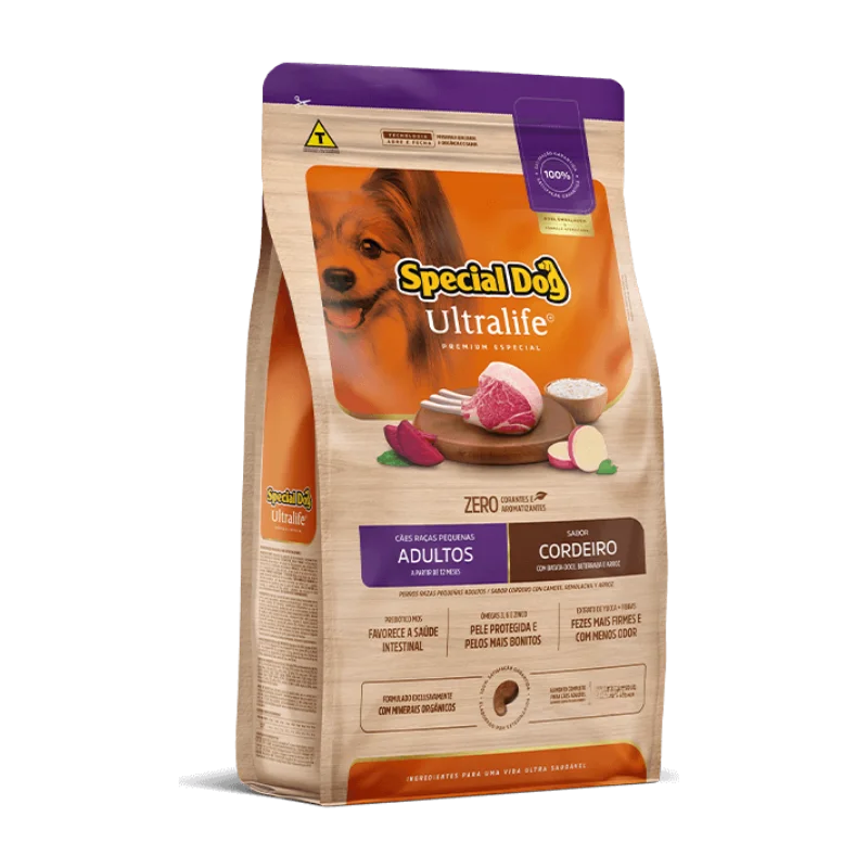 Special Dog Ultralife Raças Pequenas 15Kg Cordeiro