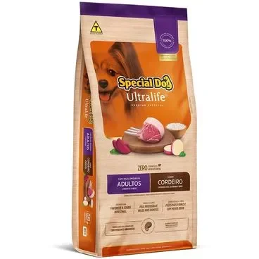 Special Dog Ultralife Raças Pequenas 3Kg Cordeiro