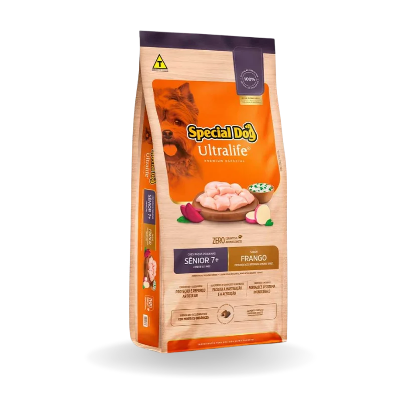 Special Dog Ultralife Senior Raças Pequenas 10,1Kg Frango