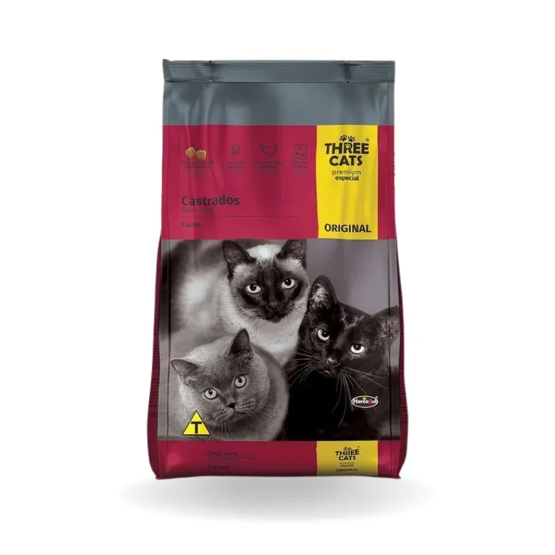 Three Cats Castrados Original 10,1Kg