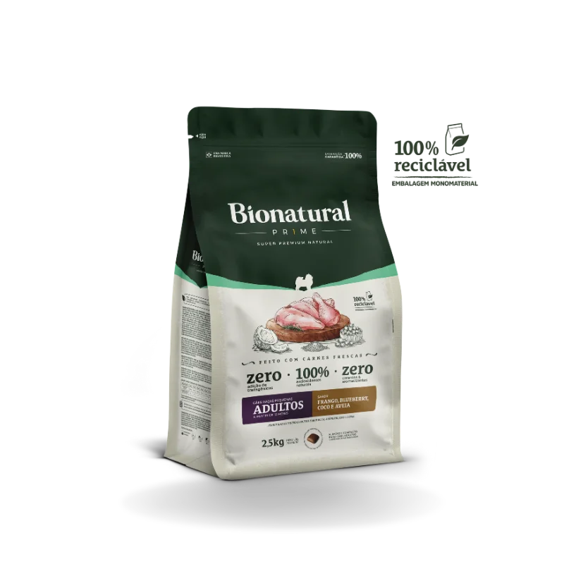 Bionatural Super Premium Natural Raças Pequenas Cordeiro Granel
