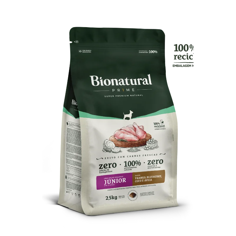 Bionatural Super Premium Natural Filhote 2,5Kg Frango