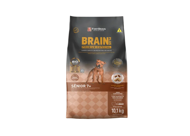 Brain Plus cães senior 7+ 10,1Kg