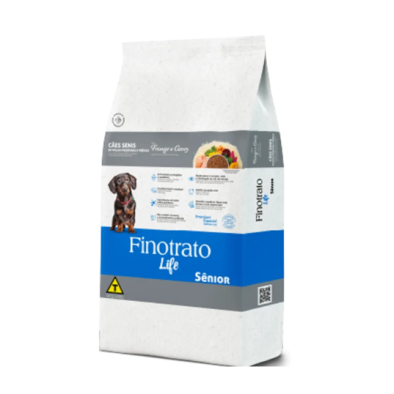 Finotrato Senior 10,1Kg Raças Pequenas e médias