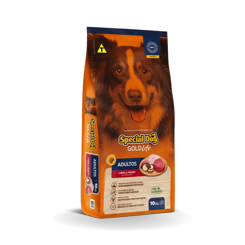 Special Dog Gold Life Ad 20Kg Carne e Frango