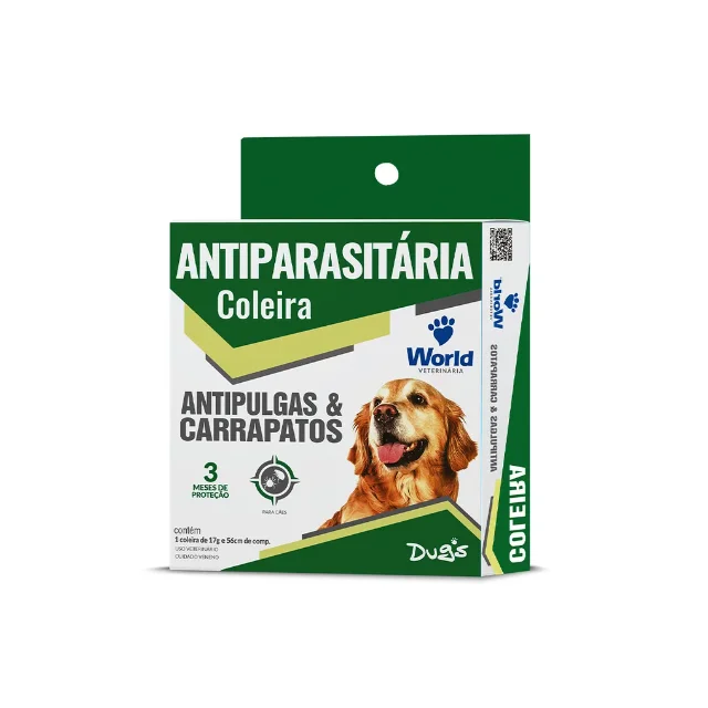 Coleira Antiparasitária World