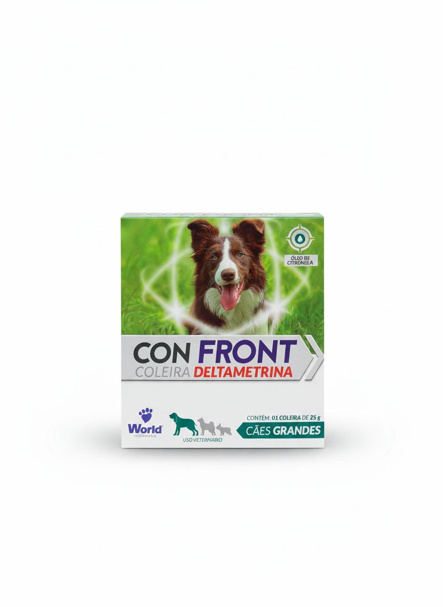 Coleira Confront cães porte médio/grande