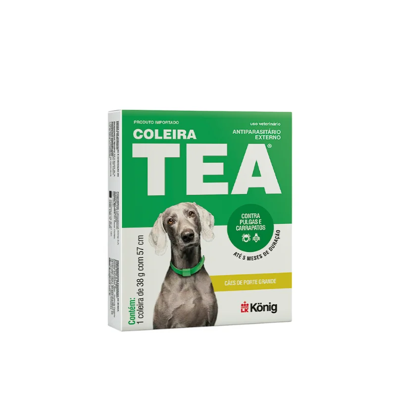 Coleira Tea Cão Porte Grande 38Gr