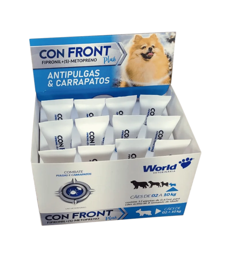 Confront Plus Pipeta para Cães de 2 a 10kg 1 Pipeta
