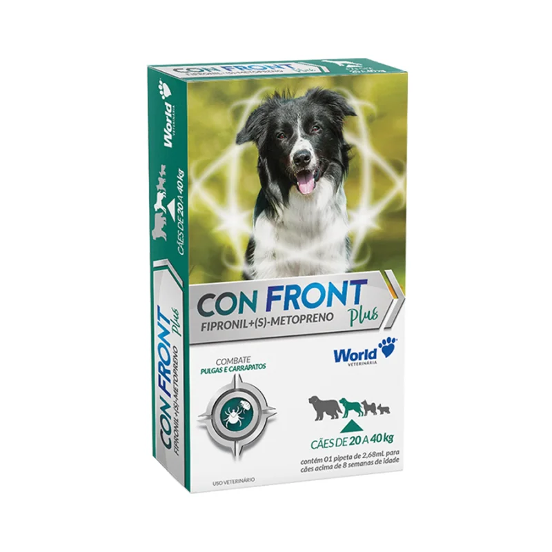 Confront Plus Pipeta para Cães de 20 a 40kg 1 Pipeta