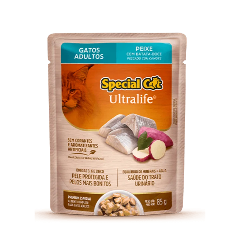 SACHÊ SPECIAL CAT ULTRALIFE ADULTO SABOR PEIXE