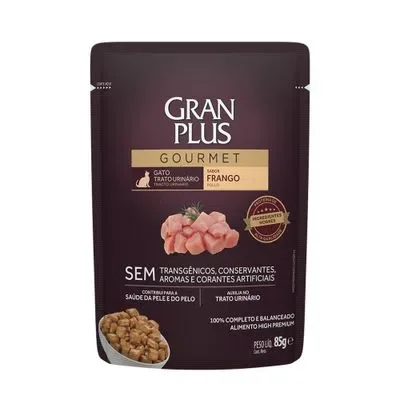 Sachê Gran Plus Trato Urinário Frango 85Gr